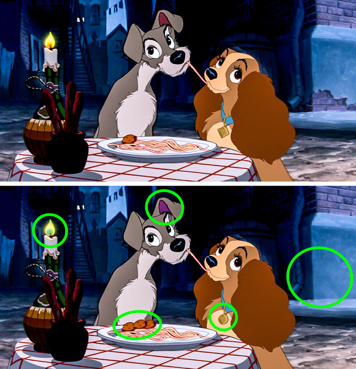 Загатки што ќе ве вратат во детството: Пронајдете ги 5-те разлики во сцените од филмовите на Дизни