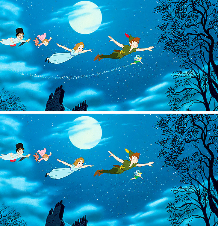 Загатки што ќе ве вратат во детството: Пронајдете ги 5-те разлики во сцените од филмовите на Дизни