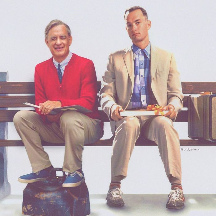 Графички дизајнер ги фотошопира славните личности како се дружат со своите помлади верзии