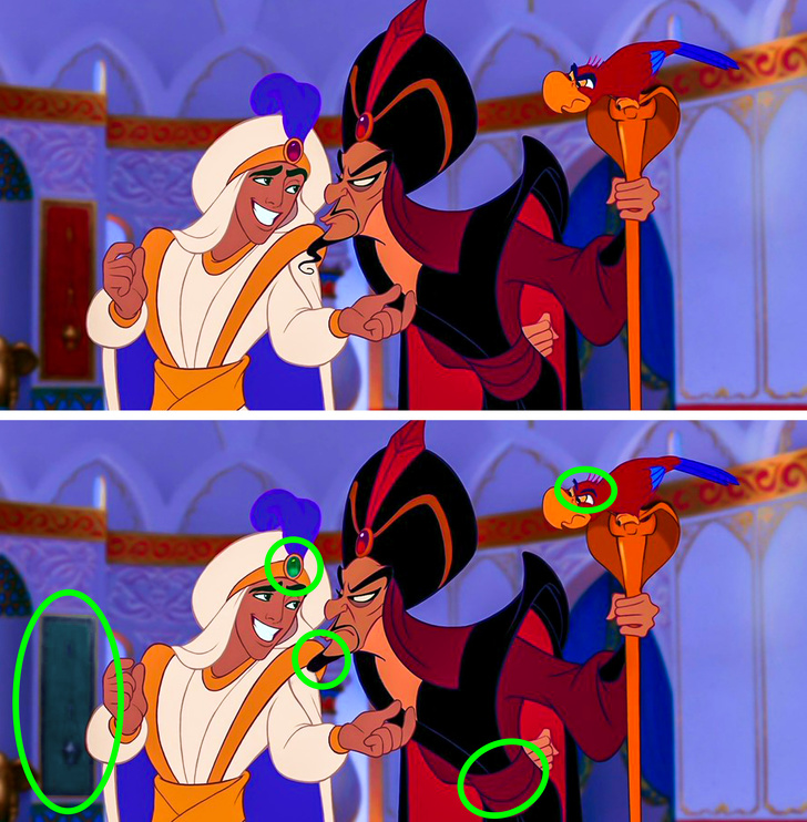 Загатки што ќе ве вратат во детството: Пронајдете ги 5-те разлики во сцените од филмовите на Дизни