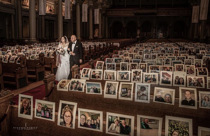 Фотографии од свадби за време на карантин