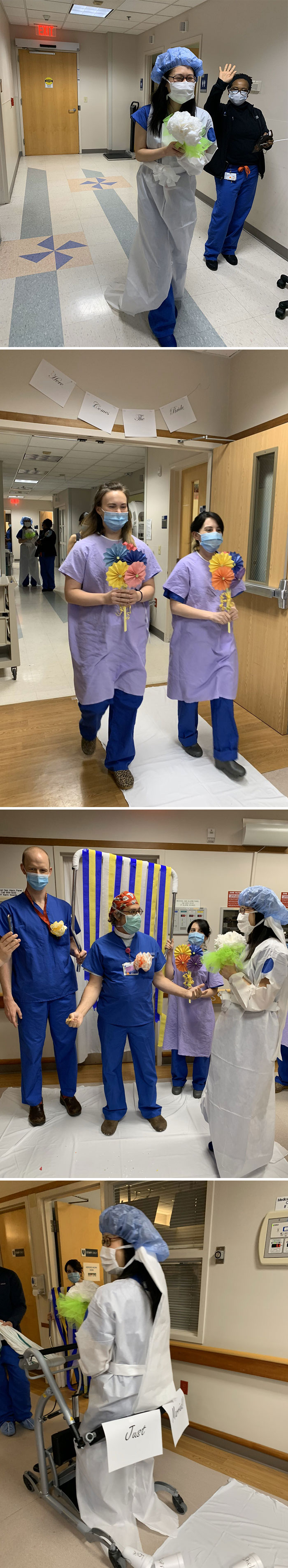 Фотографии од свадби за време на карантин