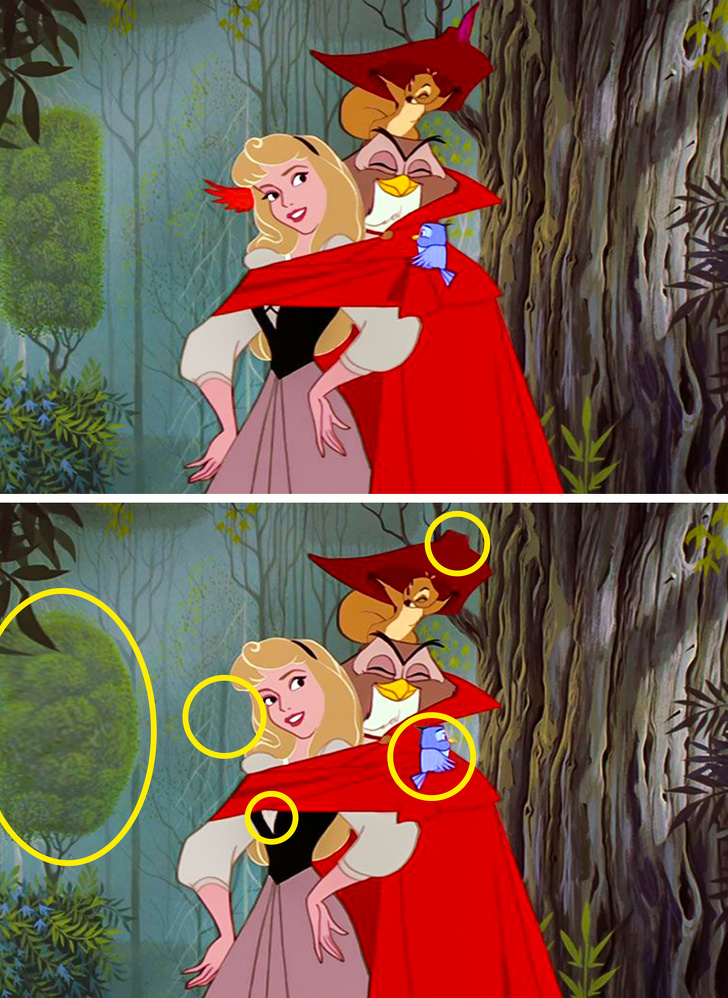 Загатки што ќе ве вратат во детството: Пронајдете ги 5-те разлики во сцените од филмовите на Дизни