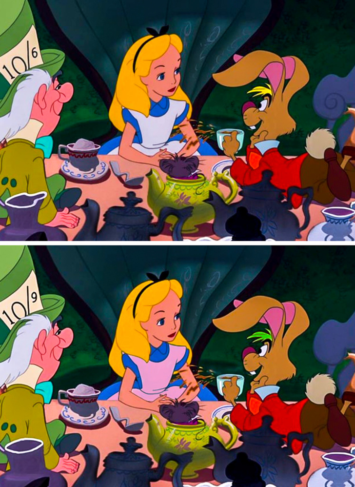 Загатки што ќе ве вратат во детството: Пронајдете ги 5-те разлики во сцените од филмовите на Дизни