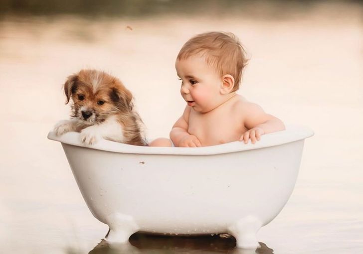 15 слатки фотографии од деца што гушкаат животни