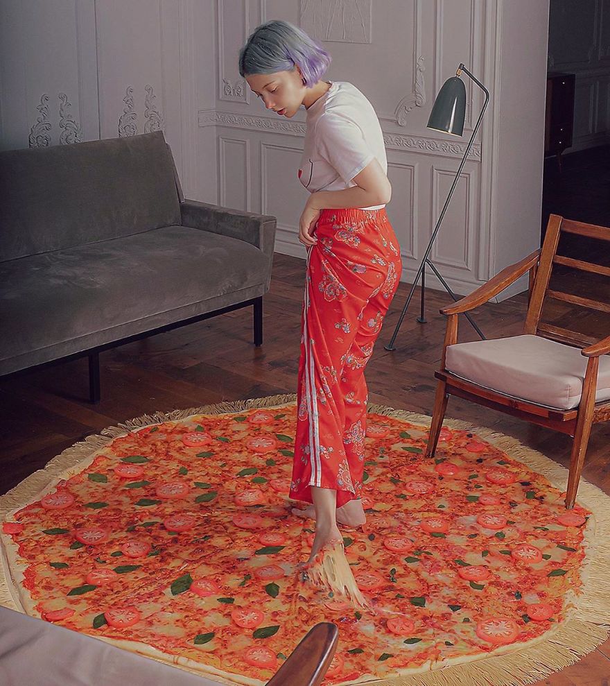 Артистка од Русија стана популарна на социјалните мрежи со нејзините бизарни фотографии