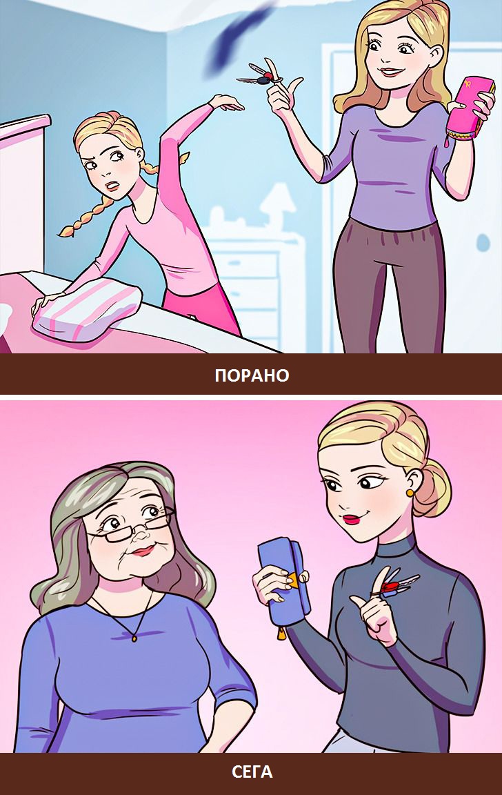 Како се менува односот со вашата мајка со текот на времето?