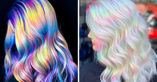 Холографската коса е нов тренд за секој што сака да ги нагласи промените