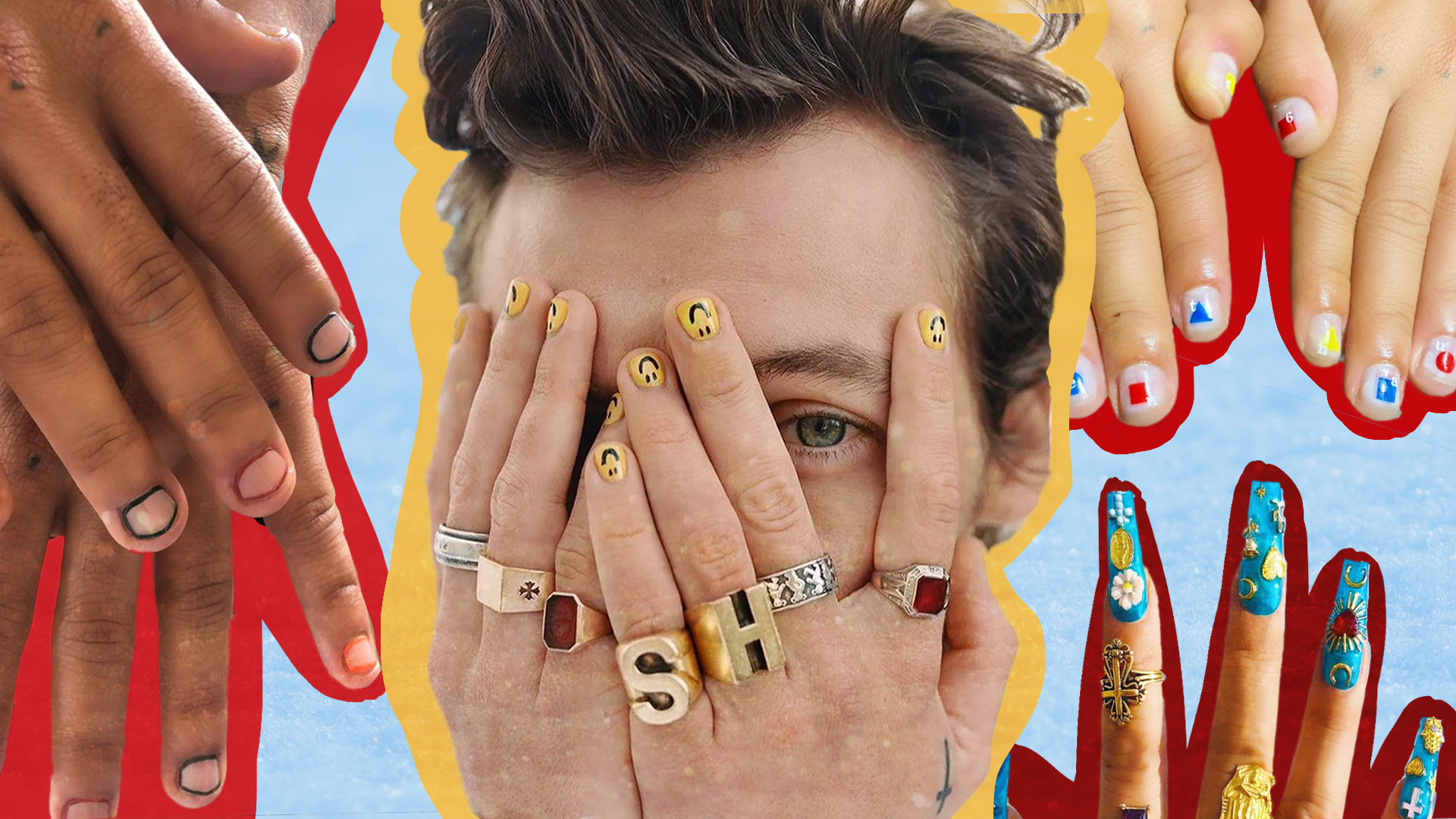 Маникир инспириран од Хари Стајлс