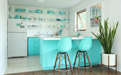 Како да го уредите домот во тиркизна боја за свеж и модерен ентериер?