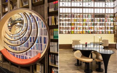 Патувајте низ магичниот тунел од книги во оваа книжарница во Пекинг во која навистина ќе се вљубите