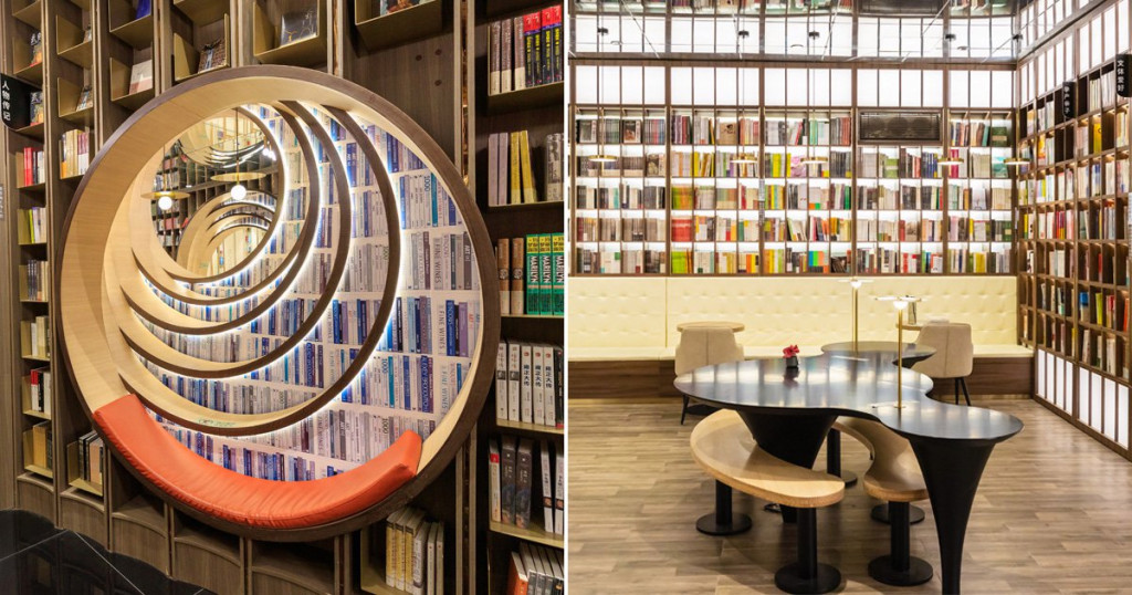 Патувајте низ магичниот тунел од книги во оваа книжарница во Пекинг во која навистина ќе се вљубите