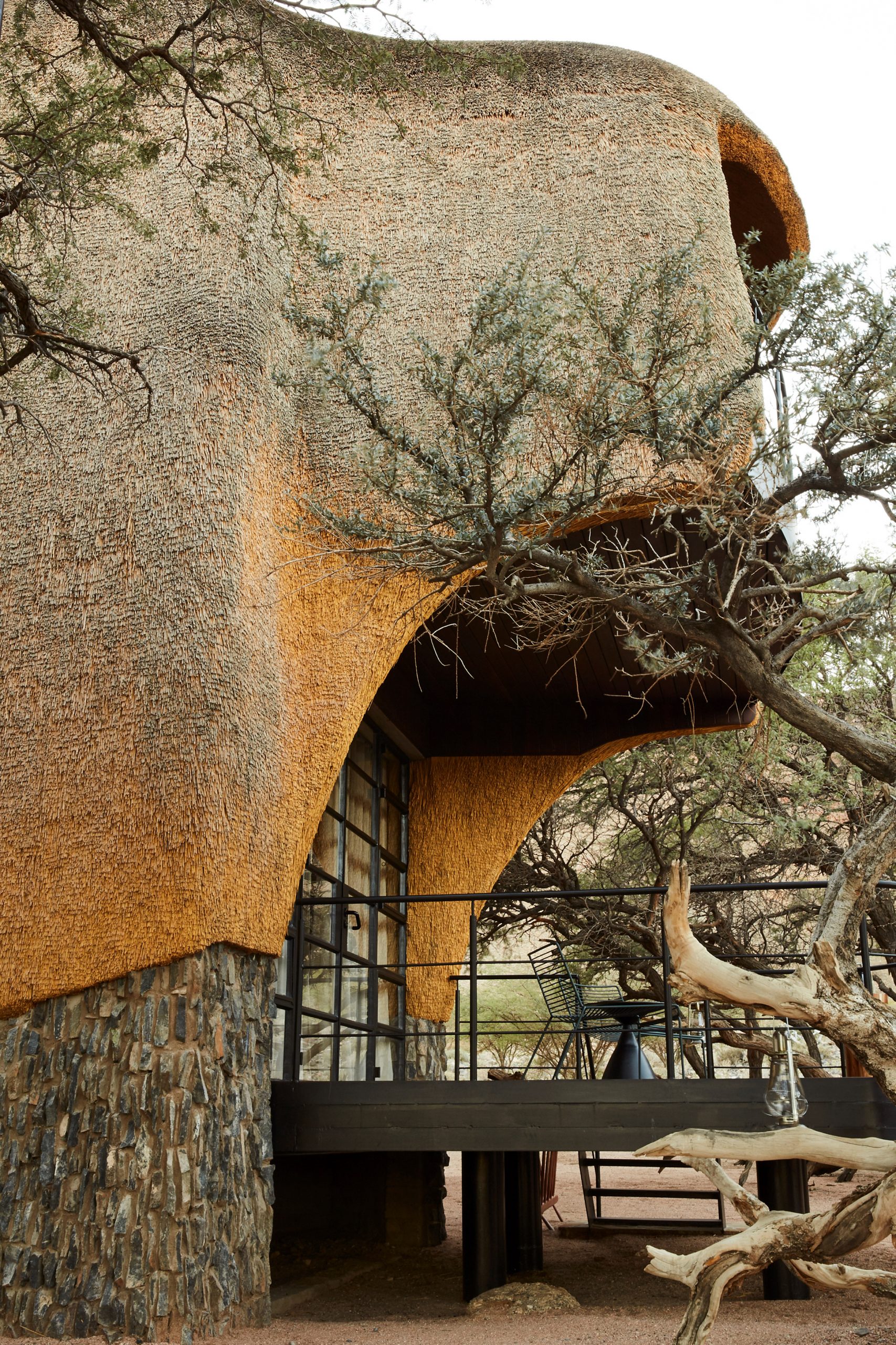 Куќи за гости во Намибија кои изгледаат како гнезда на птици