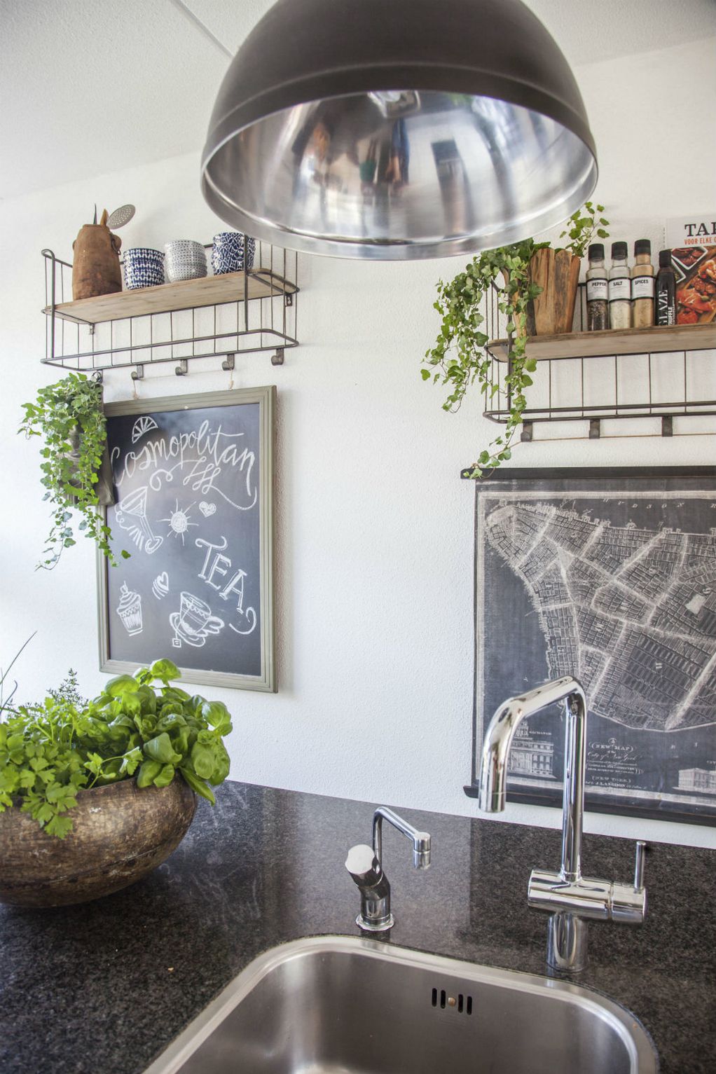 12 докази дека кујната е совршено место за украсни растенија