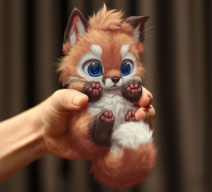 Уметник од Малезија нацртал лисица која изгледа многу реално