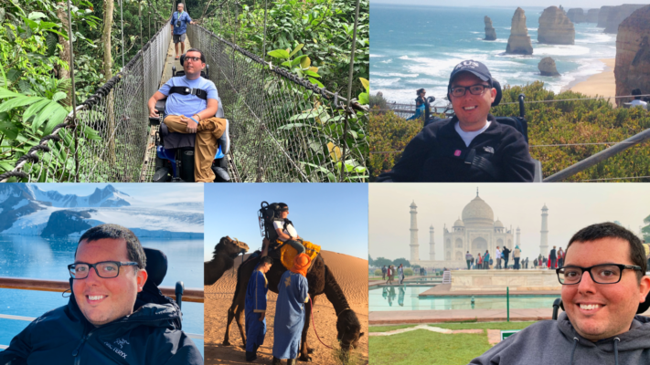 Запознајте го првиот патувач во инвалидска количка кој ги посети сите 7 континенти