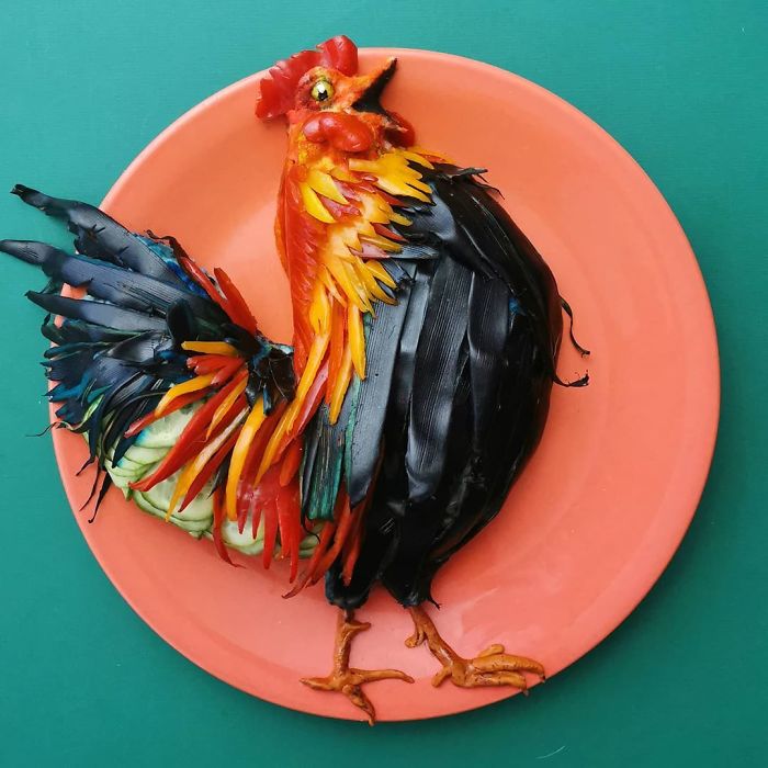 Мајка од Белгија создава уметност со храна и тоа изгледа навистина прекрасно