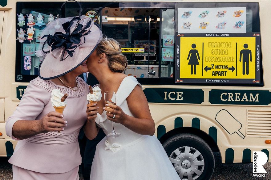 Најдобрите свадбени фотографии направени за време на пандемијата