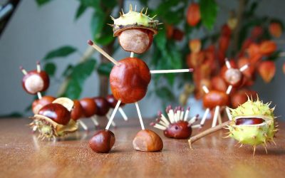 Есенска забава од детството: Научете ги вашите деца да прават фигури од костени
