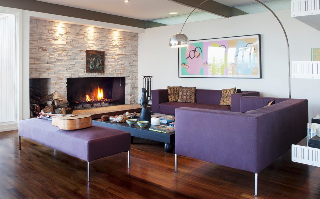 15 примери како да ја вклопите виолетовата боја во вашиот животен простор