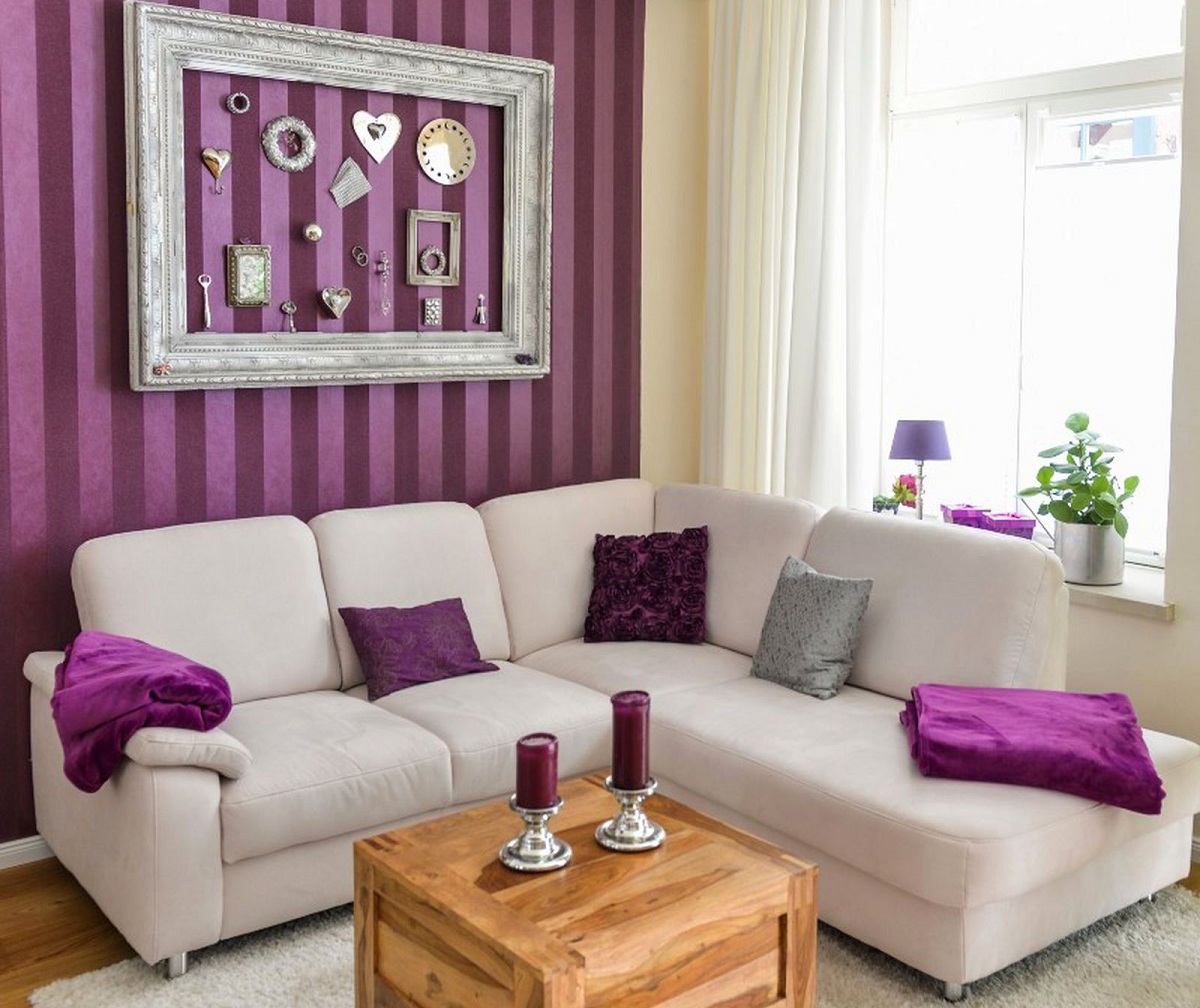 15 примери како да ја вклопите виолетовата боја во вашиот животен простор