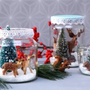 Како да ги искористите старите тегли за прекрасни новогодишни украси?