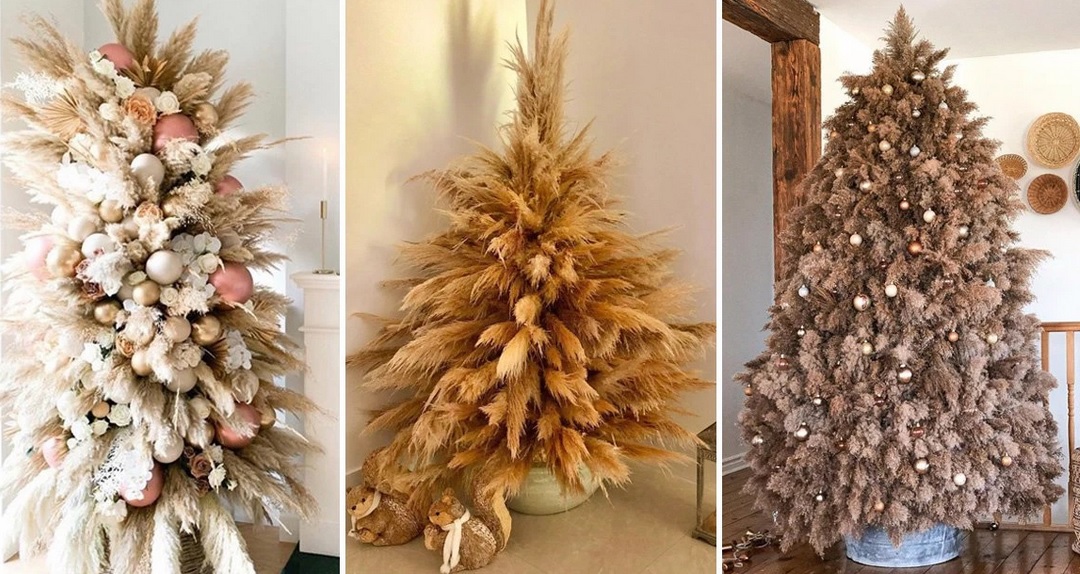 Новогодишна елка од пампас: Нов празничен тренд што изгледа толку добро!
