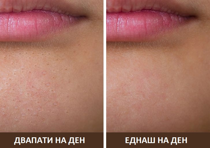 Што може да ѝ се случи на вашата кожа ако го миете лицето само еднаш на ден?