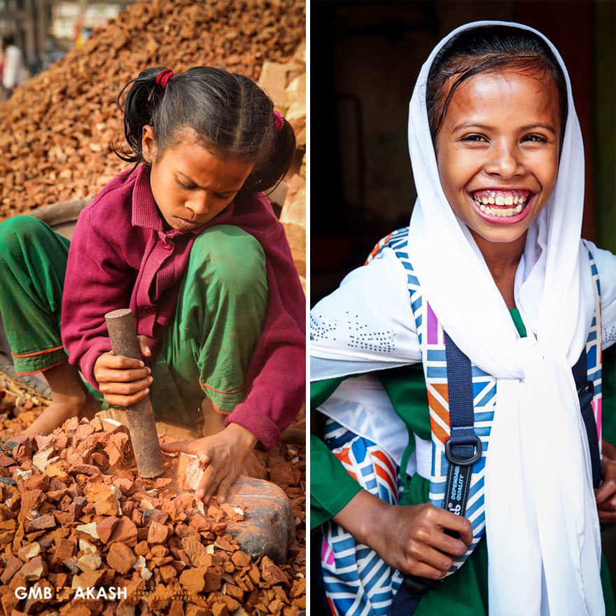 Како еден фотограф им го менува животот на децата во Бангладеш кои се принудени да работат?