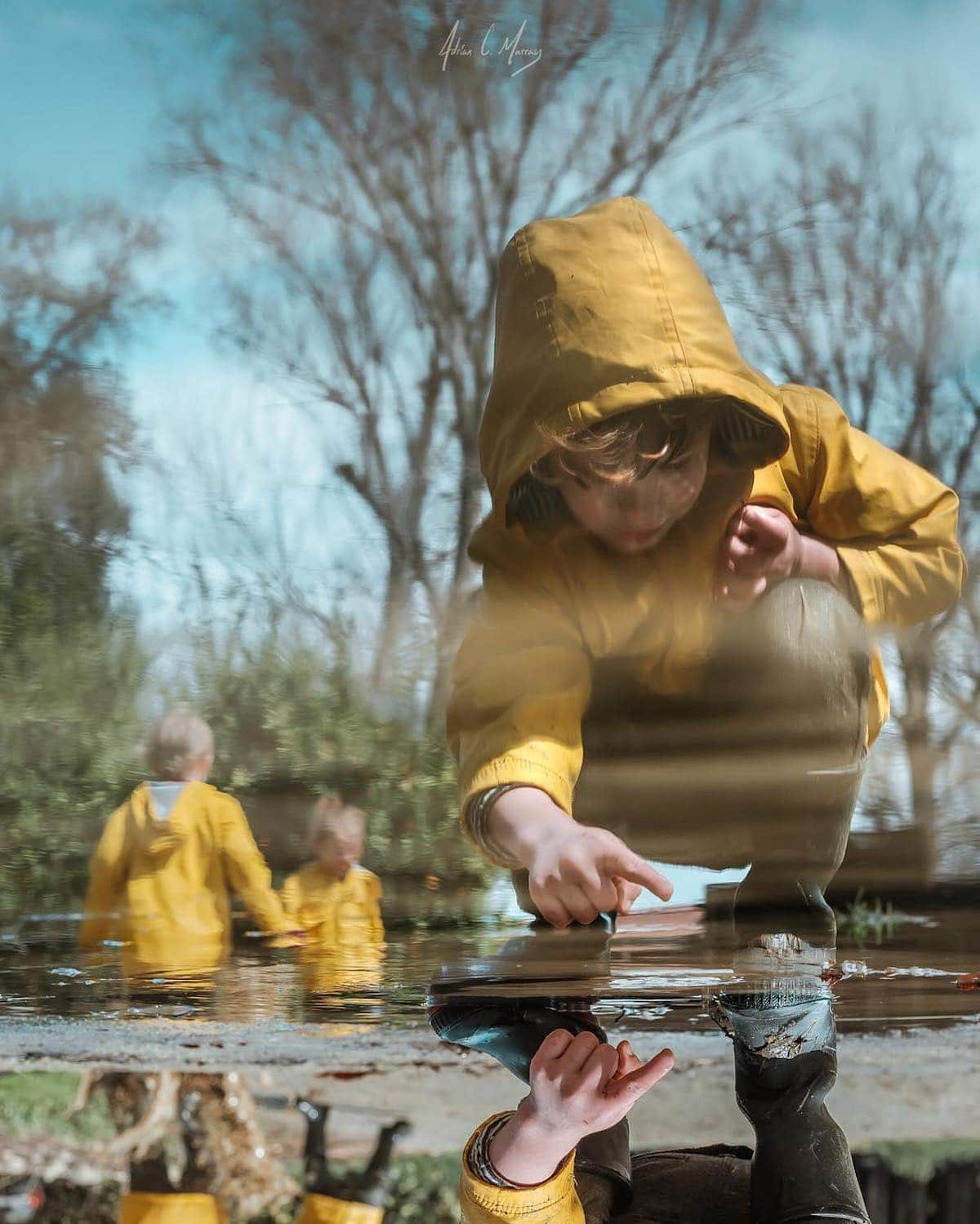 Овој татко преку фотографии татко ја доловува магијата на секојдневните моменти со неговите 4 деца