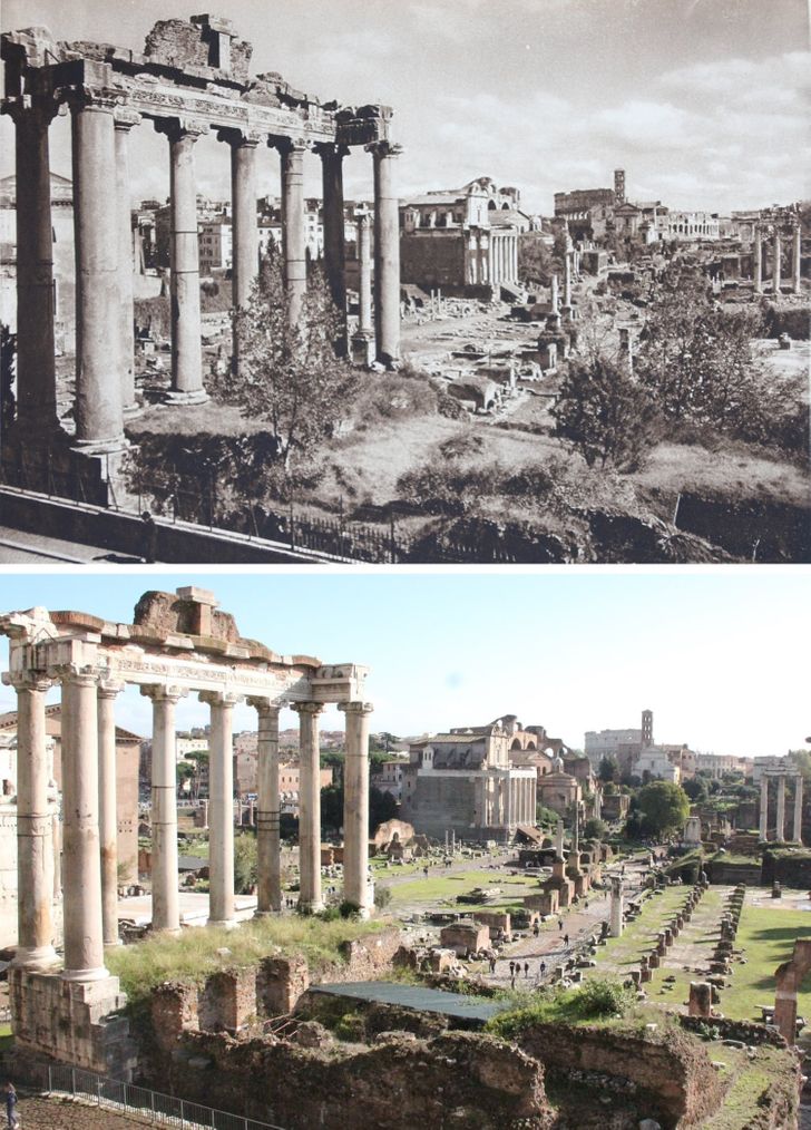 Фотограф патувал низ Европа за да покаже како се менуваат местата во 100 години