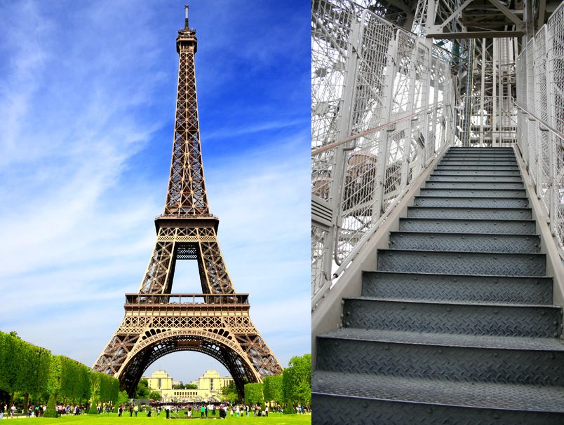 Колку скали има до врвот на овие популарни споменици?