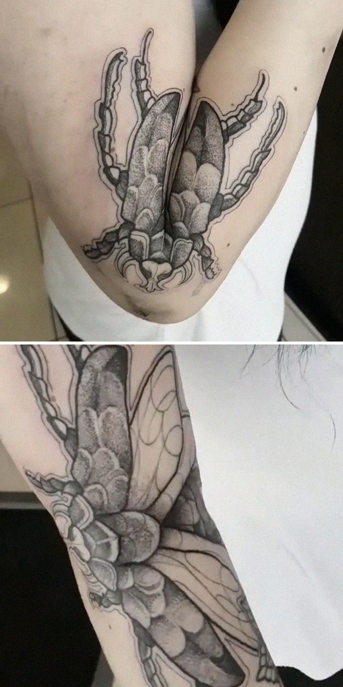 Неверојатни тетоважи кои се трансформираат кога луѓето ги движат своите тела