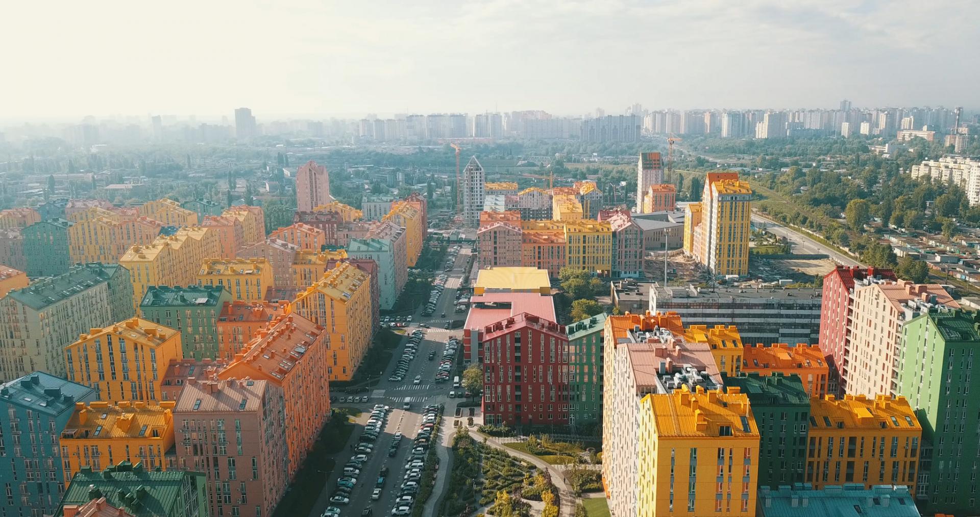 Станбен комплекс инспириран од лего коцките е најпосакуваното место за живеење во Киев