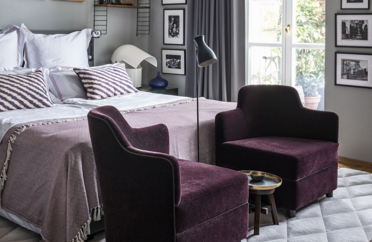 10 фотографии што докажуваат дека виолетовата и сивата боја се совршен спој во уредувањето на домот