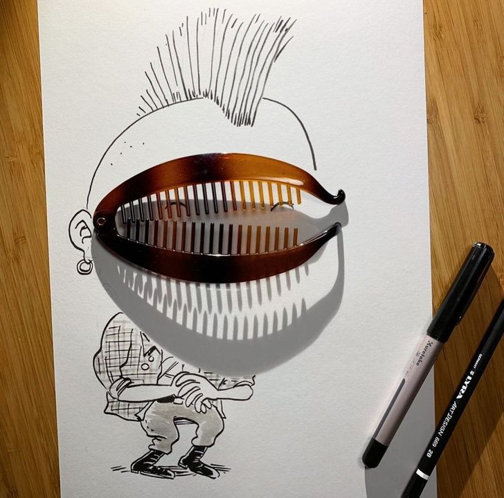 Белгиски уметник користи сенки и оригинални идеи за да ги оживее предметите