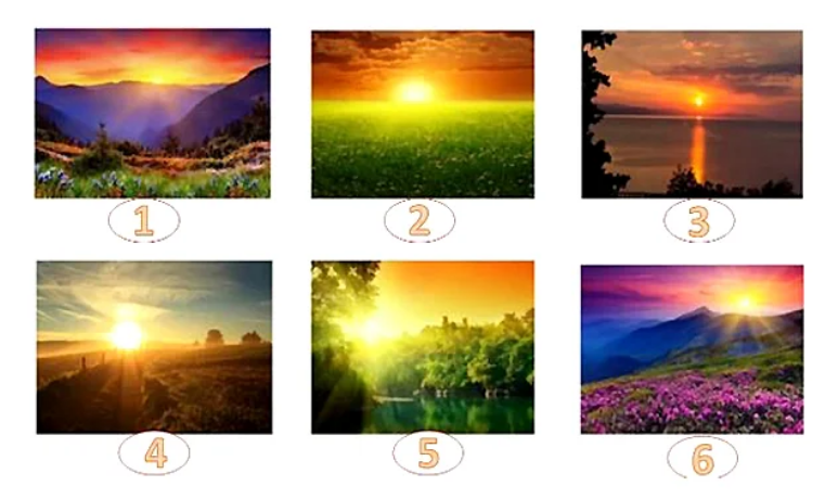 Изберете го најубавото изгрејсонце и откријте ја пораката за вас