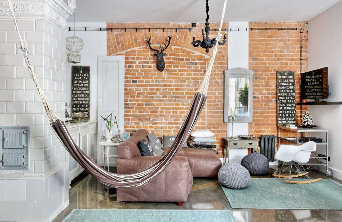 Феноменален стан на поткровје што ќе ги воодушеви љубителите на индустрискиот стил