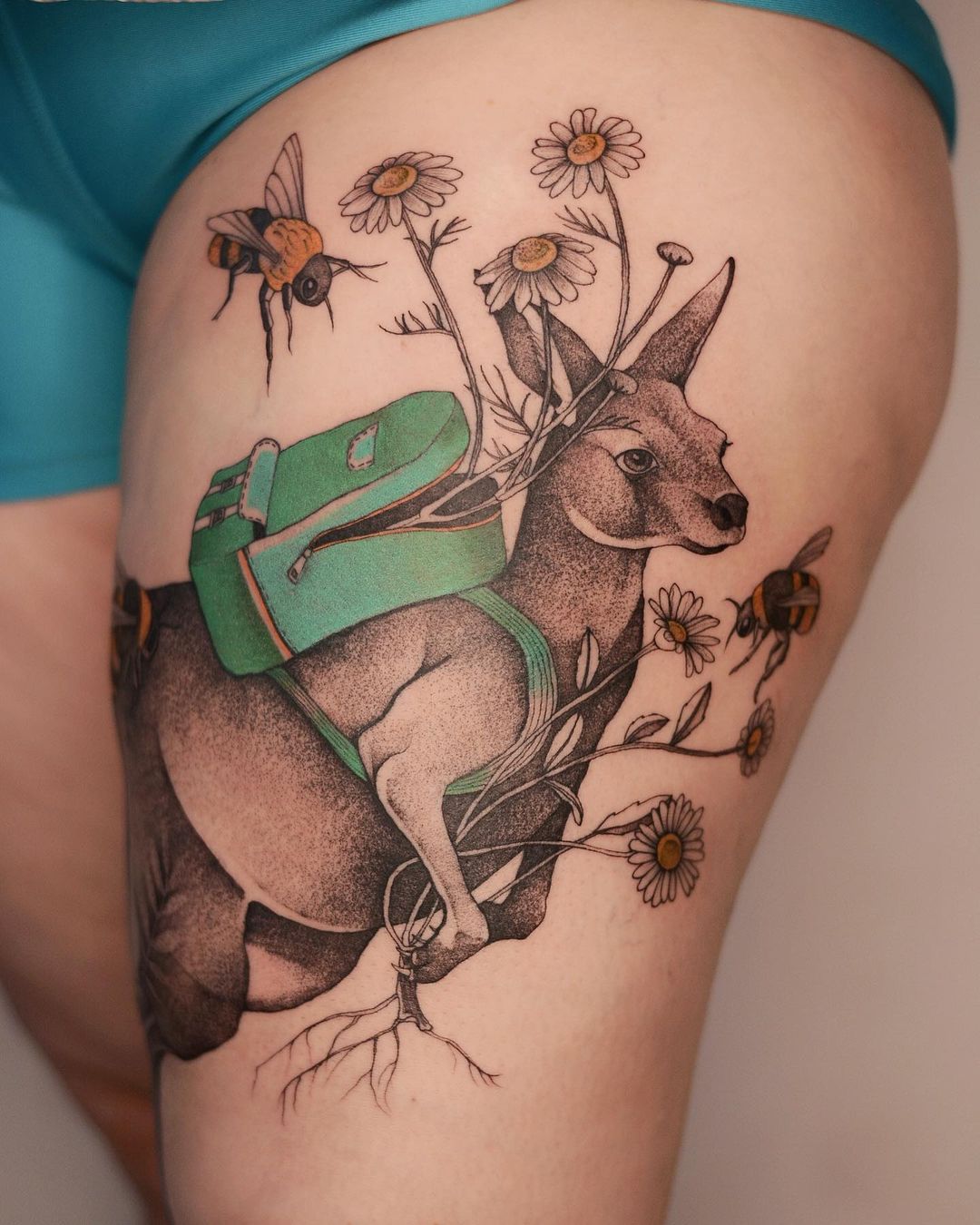 Прекрасни тетоважи кои прикажуваат надреалистички пресврт во животот на растенијата и животните 