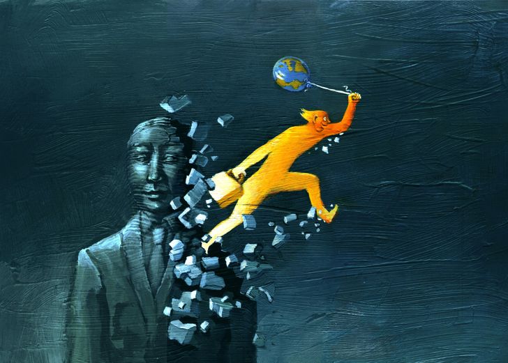 20 илустрации што ги прикажуваат малите недостатоци и големите грижи на луѓето