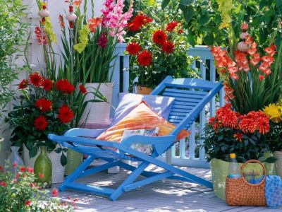 10 идеи како да создадете морска атмосфера на балконот