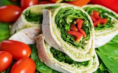 Здрав и брз ручек: Вегански тортилја сендвич