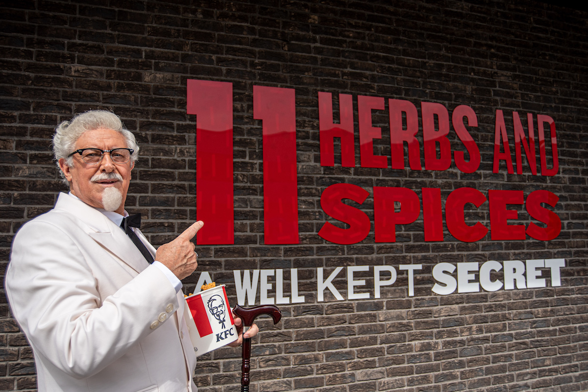 Човекот од логото на KFC