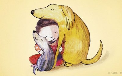 15 илустрации кои совршено ја доловуваат љубовта што ја чувствуваме кон нашите миленици
