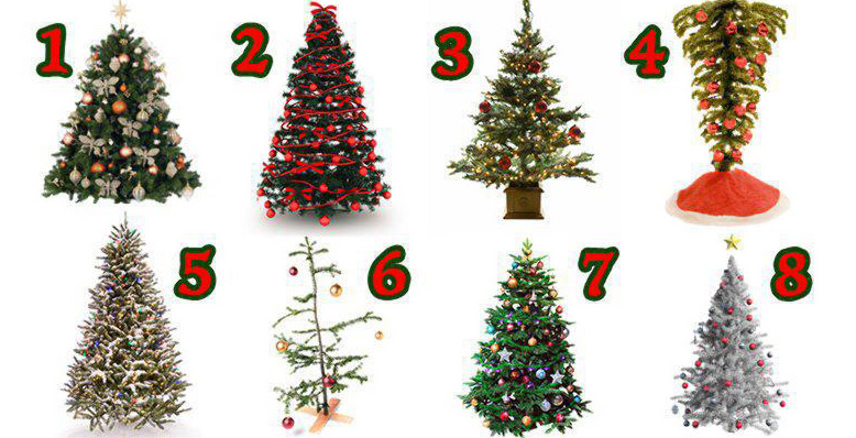 Изберете новогодишна елка и откријте детаљ за вашата личност