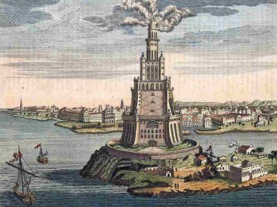 Дали знаевте дека светилникот на Александрија бил во употреба повеќе од илјада години?