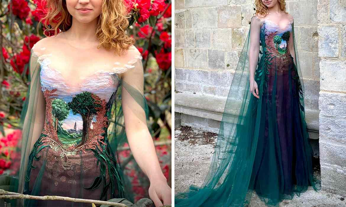 Дали знаевте дека и фустаните можат да бидат вистински ремек-дела?