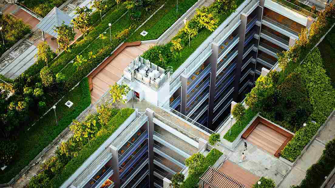 Дали знаете во кој град е задолжително сите нови згради да имаат зеленило на покривот?