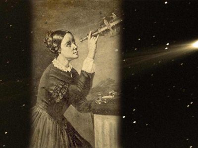 Која била првата личност која открила комета со помош на телескоп?