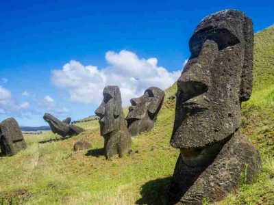 Вести од Велигденскиот Остров: Откриена е нова статуа!